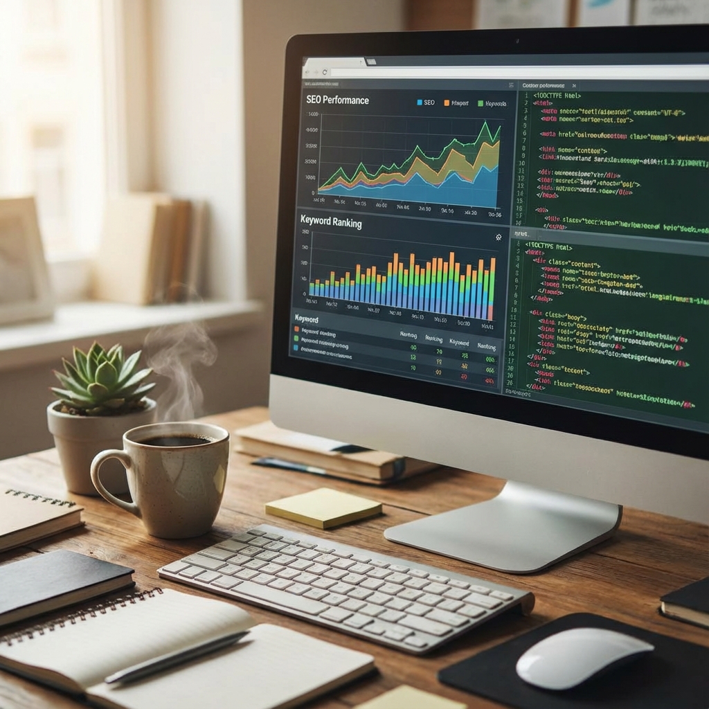 technical SEO optimization for AI-generated web content and structure